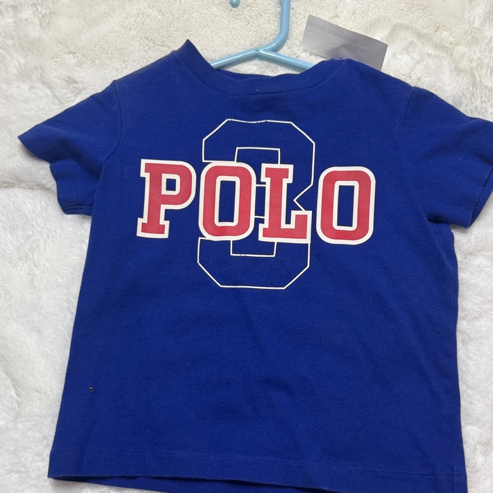 Polo by Ralph Lauren Kids Royal Blue Tee
